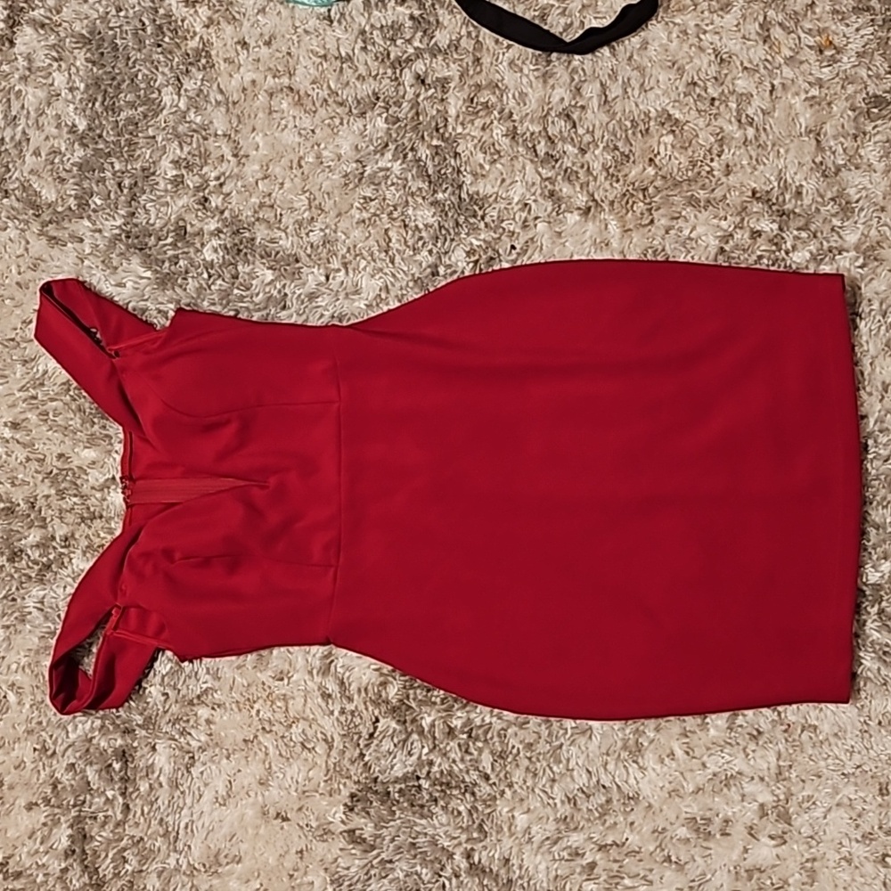 Windsor Deep V Neck Dress